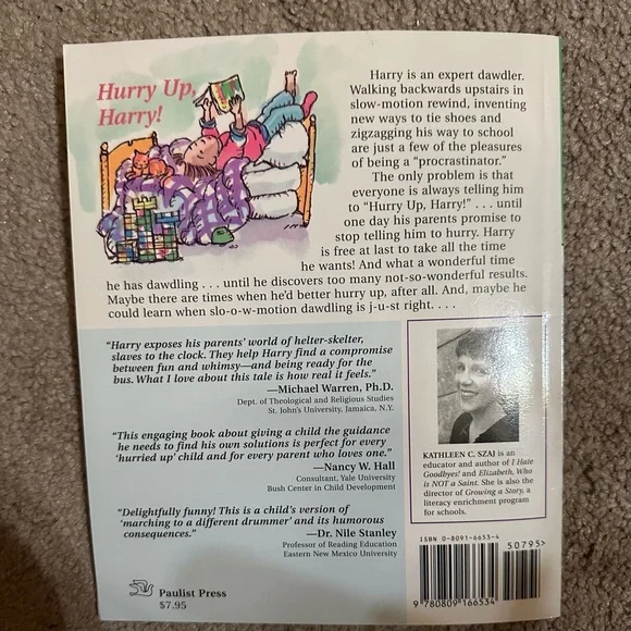 Hurry up, Harry! Children’s book! New! - Picture 8 of 9